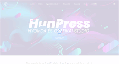 Desktop Screenshot of hunpress.com